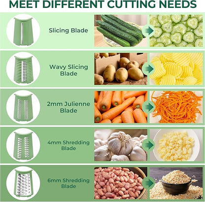 Rallador Gourmet 5 en 1