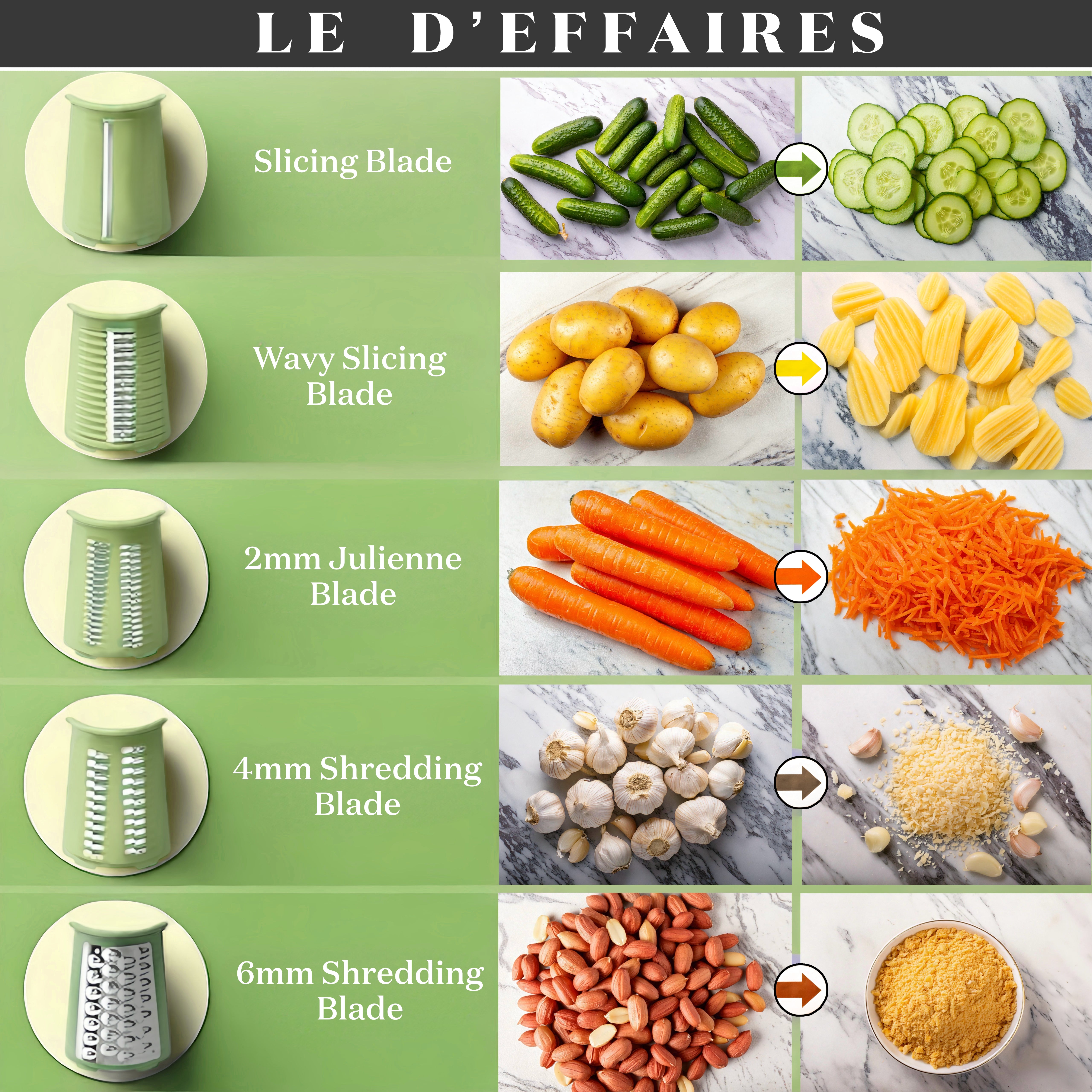 5 in 1 Gourmet Cheese Grater